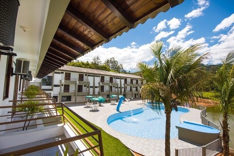 Hotel Termas Do Lago Gravatal Bagian luar foto